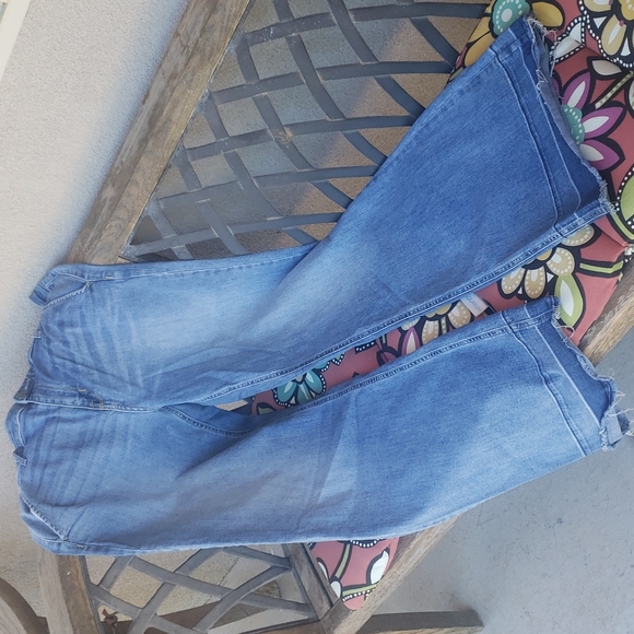 Mossimo Supply Co. Denim - Mossimo Denium High Rise Wide Leg  Super Stretch Size 12/31R